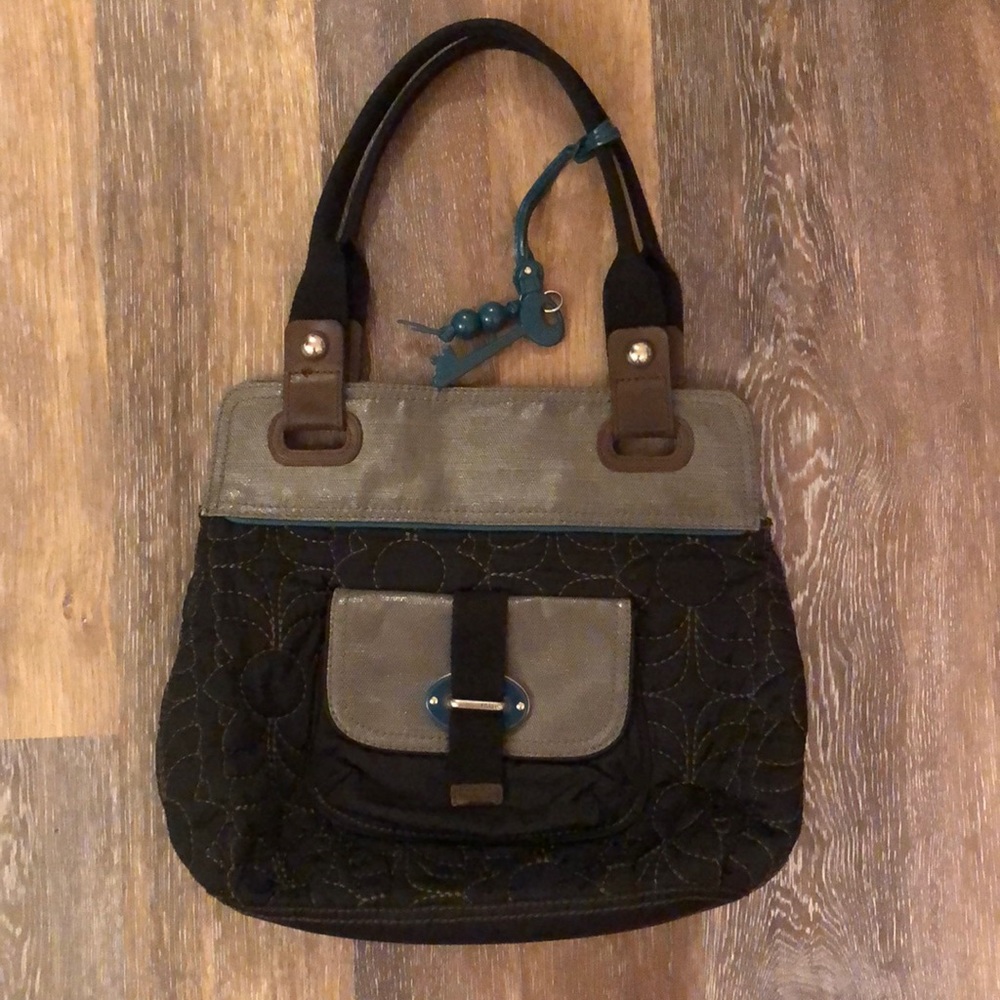 Fossil Key Per Quilted Bag